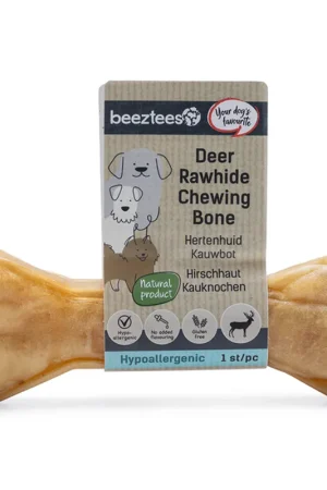Beste Prijs Beeztees Kauwbot Hertenhuid 12 cm