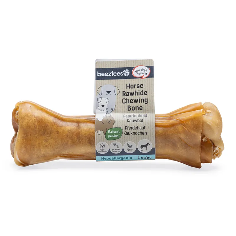 Populair Beeztees Kauwbot Paardenhuid 17 cm