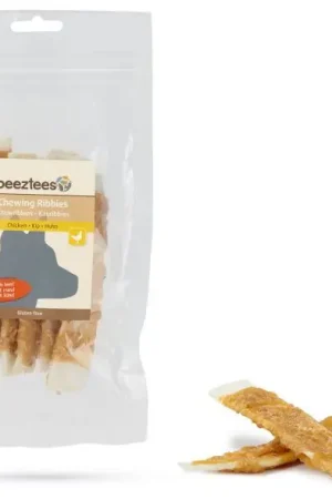 Beeztees Kauwribbies Kip 6 st 12, 5 cm Rechtstreeks Van De Fabrikant