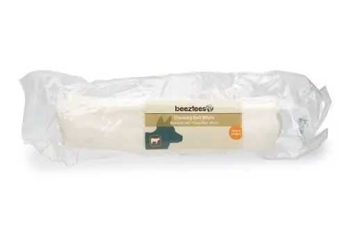 Beperkt Aanbod Beeztees kauwrol wit 19 cm