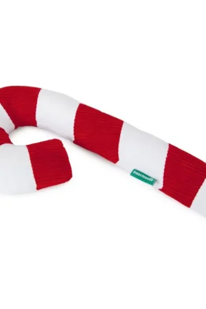 Seizoensaanbieding Beeztees Kerst Zuurstok Rood/Wit