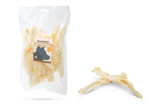Beeztees konijnenoren gepoft 100 gr Seizoensaanbieding