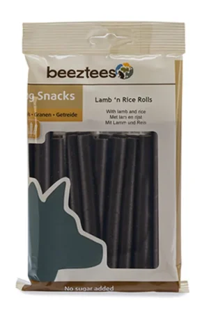 Beeztees Lamb & Rice Rolls 150 gr Merkproduct