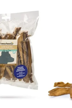 Tijdelijk Beschikbaar Beeztees Lamskophuid 300 gr