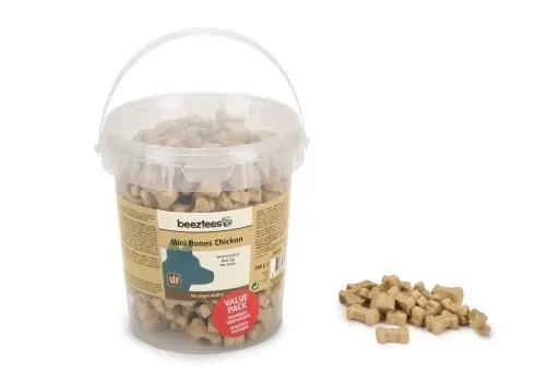 Beperkt Aanbod Beeztees mini bones chicken 500 gr