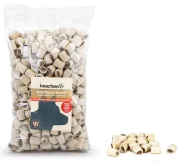 Seizoensaanbieding Beeztees mini mergkoekjes rund 1400 gr