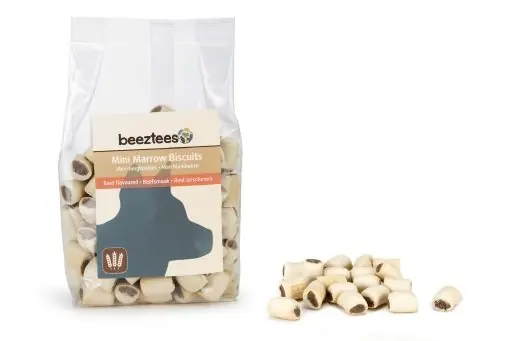 Beeztees mini mergkoekjes rund 400 gr Express Levering