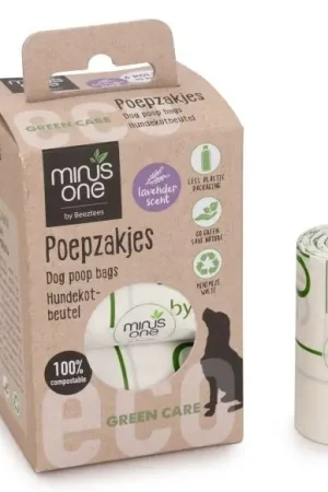 Snelle Levering Beeztees Minus One Poepzakjes Lavendel 6 x 15 st