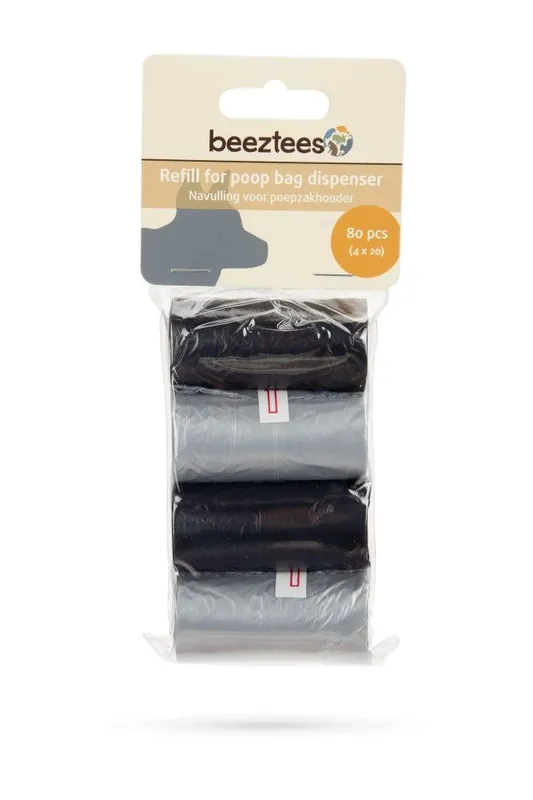 Beeztees navulling poepzakhouder 4 x 20 st Gecertificeerd