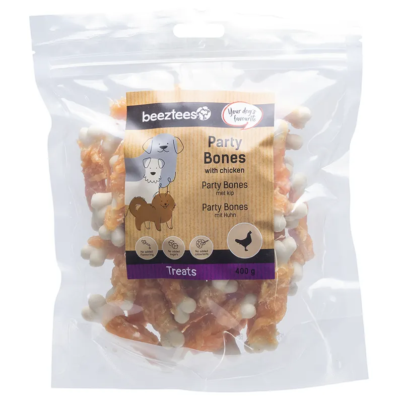 Beeztees Party Bones met Kip 400 gr Koop Online