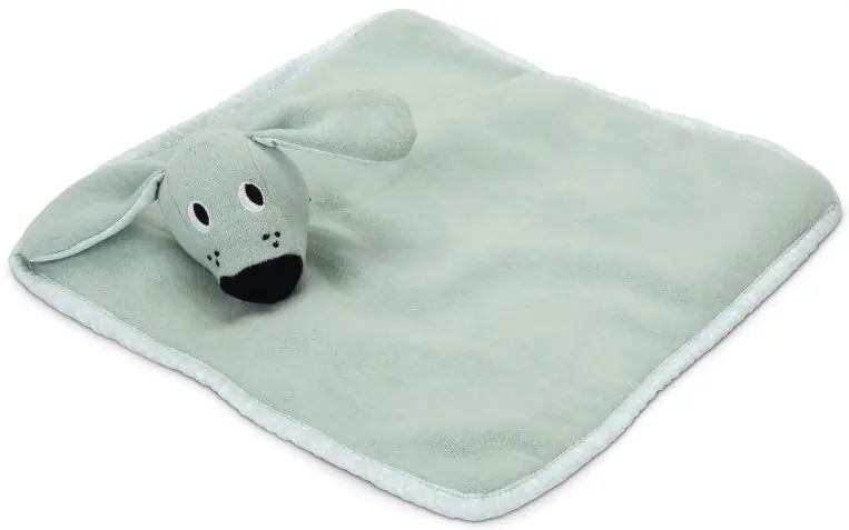 Beeztees Puppy knuffeldoek Wuggie groen Speciale Aanbieding