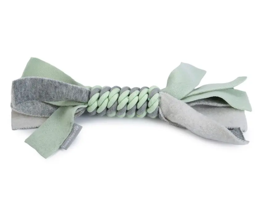 Beeztees Puppy Speeltouw Kaz Grijs/Mint Koopje