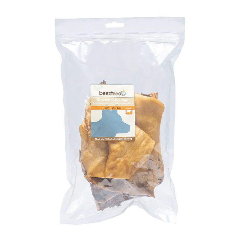 Korting Beeztees Runderkophuid Chips 250 gr