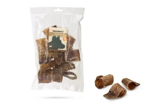 Snelle Levering Beeztees runderluchtpijp 200 gr