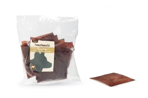 Beeztees Thai rawhide chocochips 200 gr Gratis Retour