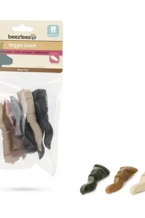 Beeztees Veggie snack Tandpasta mix 10 cm 8 st Aanbieding