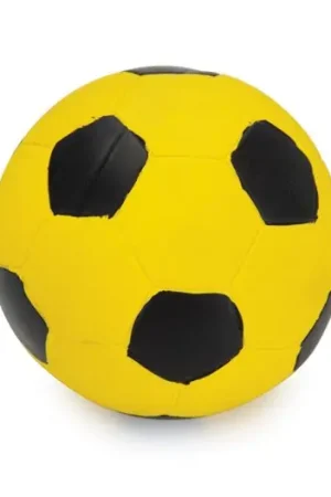 Laatste Versie Beeztees voetbal zwart/geel