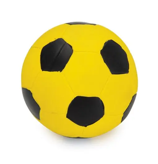 Laatste Versie Beeztees voetbal zwart/geel