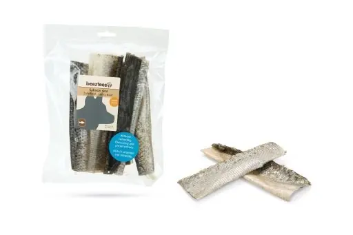 Beeztees zalmhuid 50 gr Tijdelijk Beschikbaar