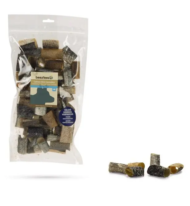 Speciale Aanbieding Beeztees Zalmhuid Canellies 150 gr