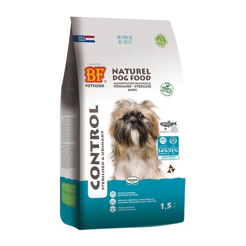 BF Petfood Hondenvoer Control Mini 1,5 kg Hete Deal