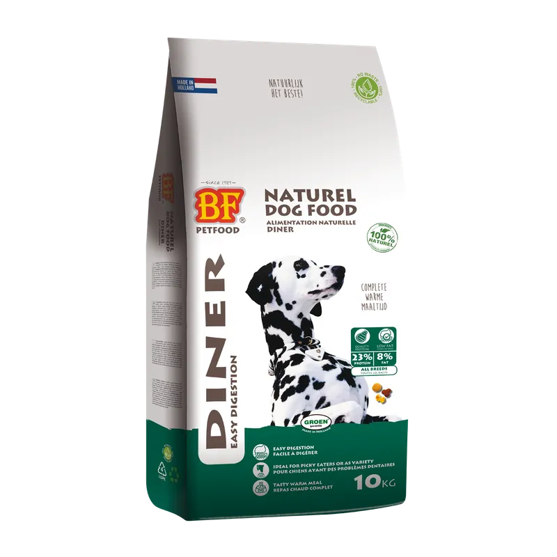Seizoensaanbieding BF Petfood Hondenvoer Diner 10 kg