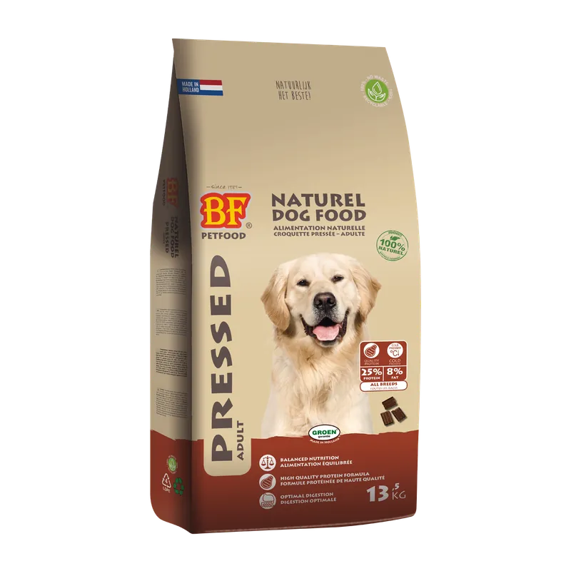 BF Petfood Hondenvoer Geperst Adult 13,5 kg Beste Prijs