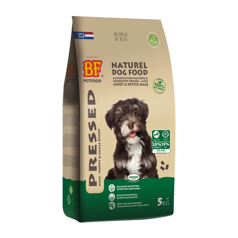 Lage Prijs BF Petfood Hondenvoer Geperst Puppy & Small Breed (Mini) 5 kg