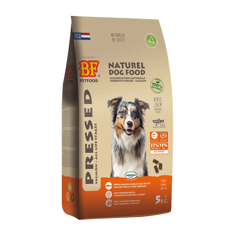 Alleen Vandaag BF Petfood Hondenvoer Geperst Zalm Graanvrij 5 kg