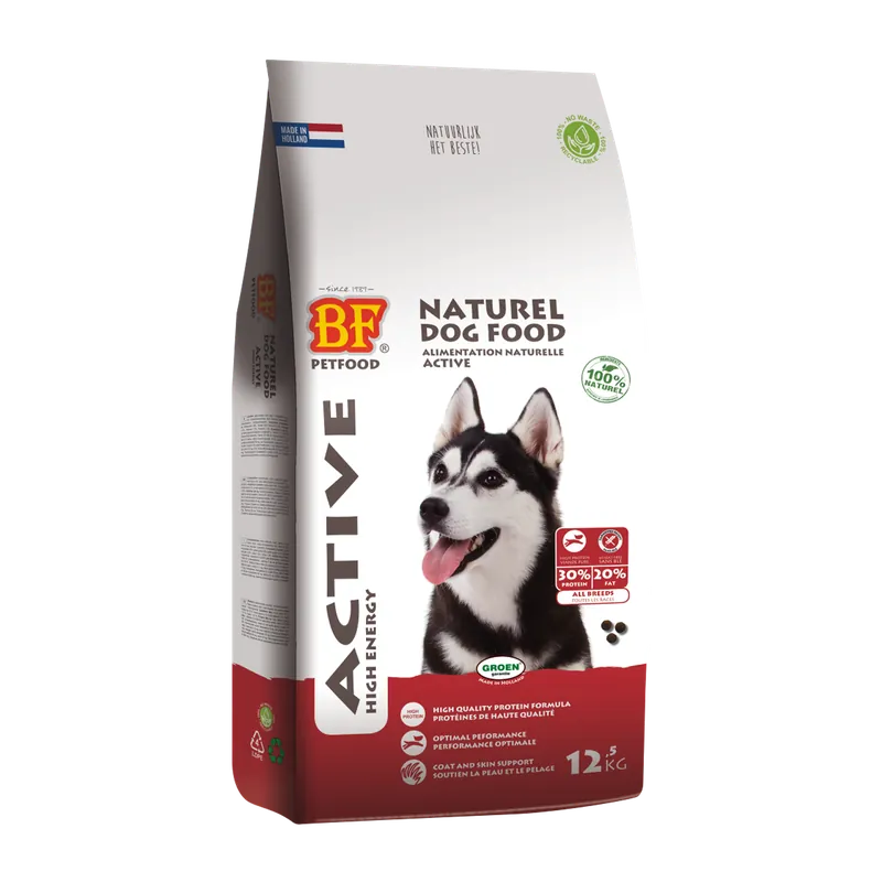 Rechtstreeks Van De Fabrikant BF Petfood Hondenvoer High Energy 12,5 kg