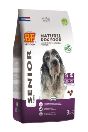 Gereduceerde Prijs BF Petfood Hondenvoer Senior 3 kg
