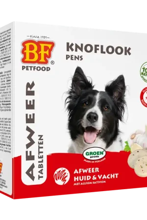 Weekendaanbieding BF Petfood Knoflook Tabletten Pens 55 st