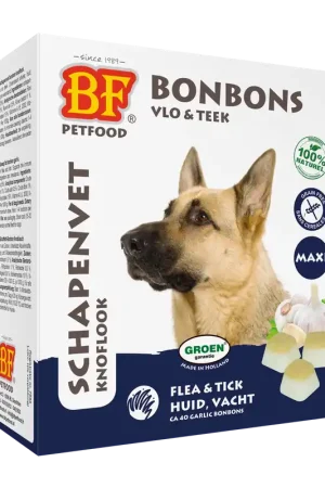 BF Petfood Schapenvet Knoflook Maxi 40 st Hete Deal