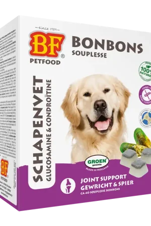 Snelle Levering BF Petfood Schapenvet Souplesse 40 st