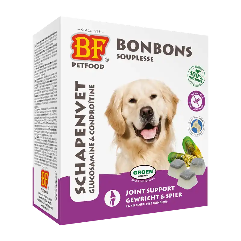 Snelle Levering BF Petfood Schapenvet Souplesse 40 st