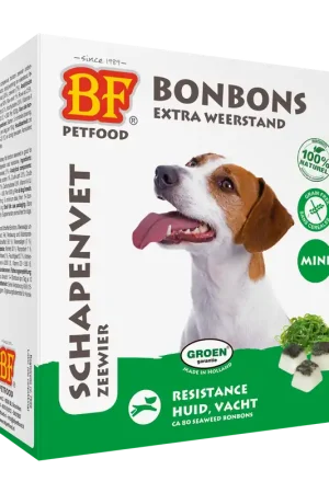 BF Petfood Schapenvet Zeewier Mini 80 st Exclusieve Aanbieding