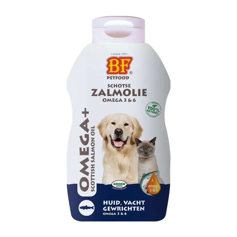 Fabrieksprijs BF Petfood Zalmolie 500 ml