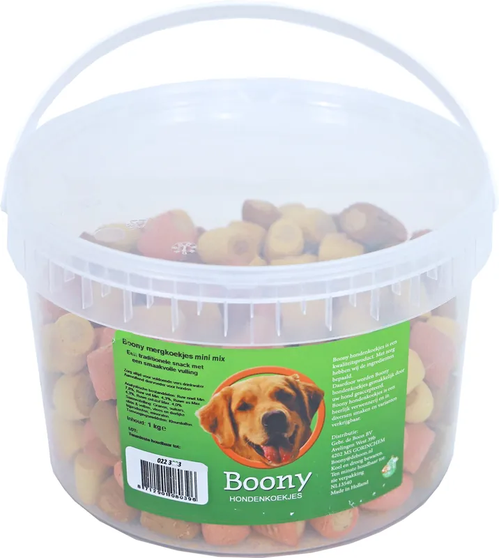 Direct Verzonden Boony Emmer Mergkoek Mini Mix 1 kg