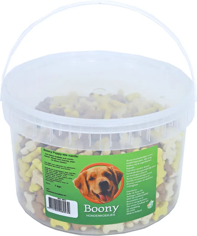 Korting Boony Emmer Puppy Botjes 1 kg