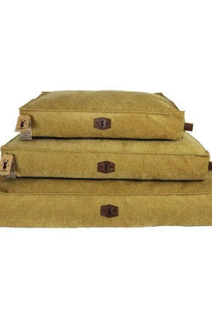 Boony Est. 1941 Orthopedisch Hondenkussen Ochre Yellow Lage Prijs