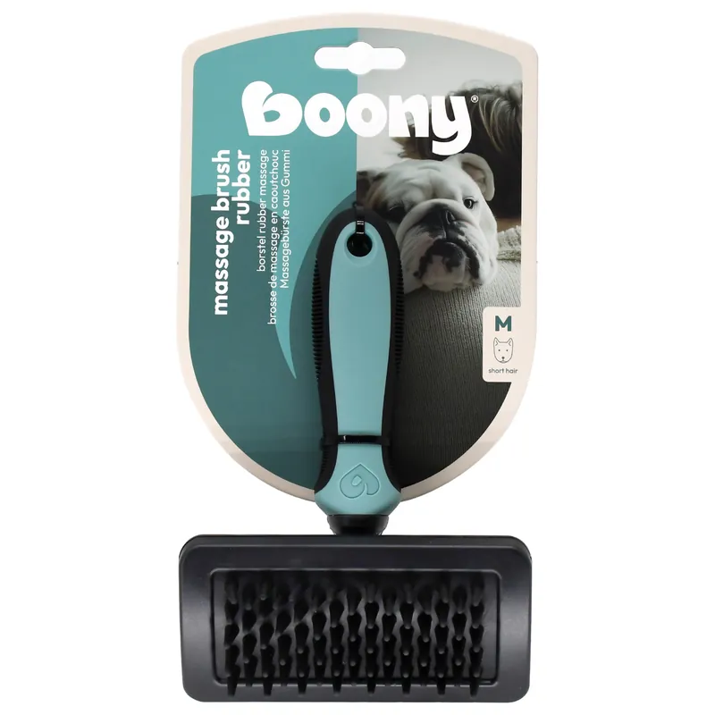 Boony Massageborstel Rubber Medium Weekendaanbieding