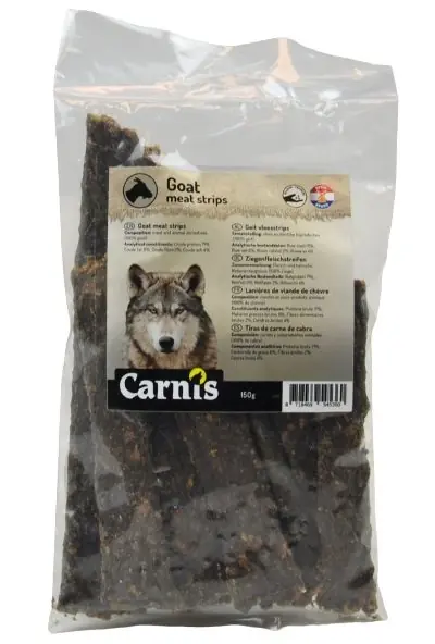 Superprijs Carnis Geit Vleesstrips 150 gr