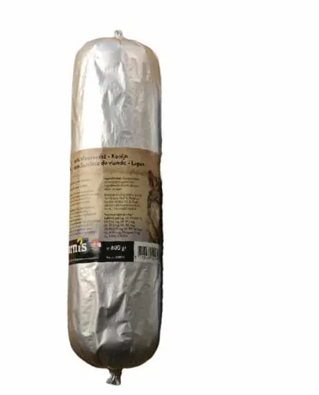 Carnis Gestoomde Worst Konijn 400 gr Goedkoop