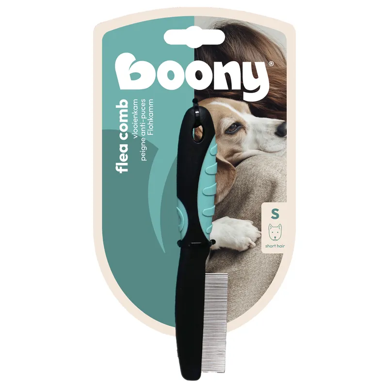 Boony Vlooienkam Korte Tand Mini Betrouwbaar
