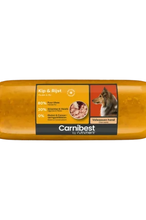 Carnibest Hondenvoer Kip & Rijst 500 gr Superprijs
