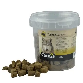 Carnis Kalkoen Mini Blokjes 400 gr Uitverkoop