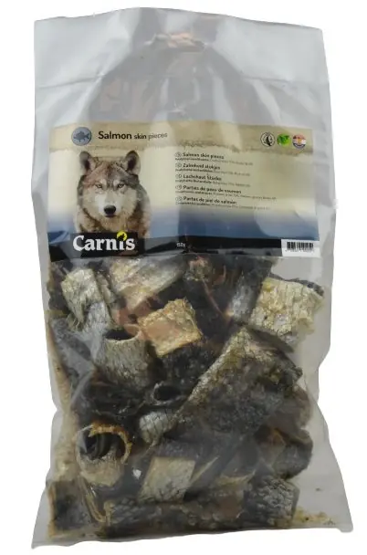 Carnis Zalmhuid Stukjes 150 gr Exclusieve Aanbieding