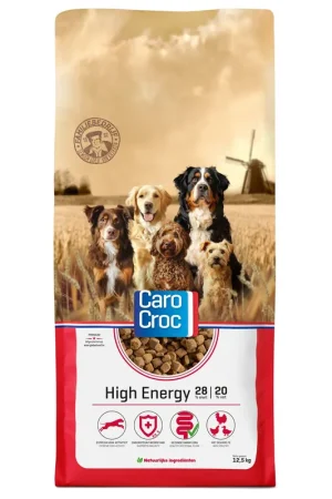 Weekendaanbieding CaroCroc Hondenvoer High Energy 12,5 kg