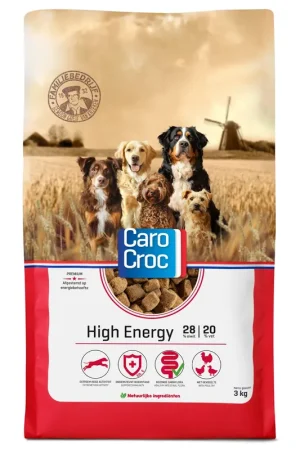 Speciale Aanbieding CaroCroc Hondenvoer High Energy 3 kg