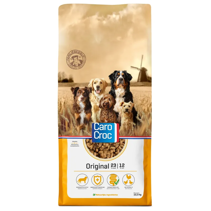 CaroCroc Hondenvoer Original 12,5 kg Finale Uitverkoop